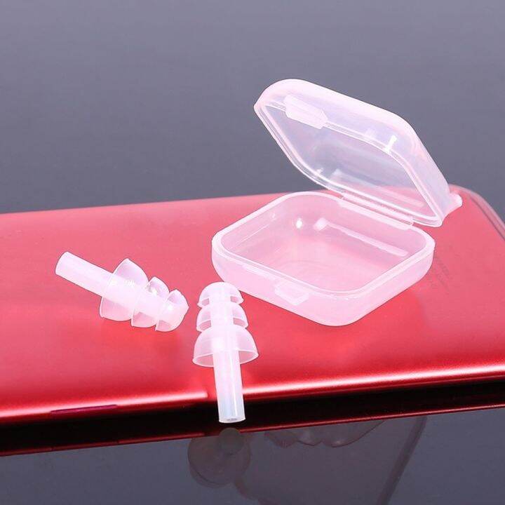 1pc-silicone-ear-plugs-sound-insulation-protection-earplugs-sleeping-anti-noise-soft-noise-reduction