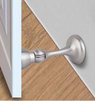 xfcbfMagnetic Door Stops Zinc Alloy Stopper Holder Catch Floor Fitting With Screws For Home Bedroom Toilet Doorstop suction