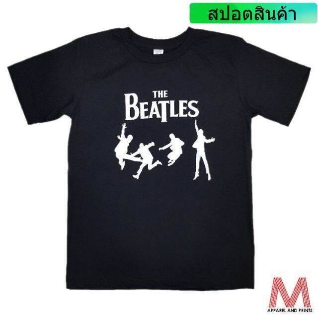 เสื้อยืดโอเวอร์ไซส์ราคาต่ำสุดเสื้อยืดแฟชั่น-ลายวงร็อควง-the-beatles-jump-rockband-p5s-3xls-3xl-gjg8