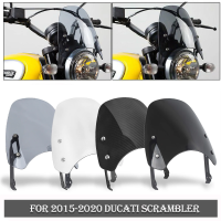 Allotmark อุปกรณ์เสริมรถจักรยานยนต์สำหรับ Ducati Scrambler Deflector กระจก Wind Shield Fly หน้าจอ2015 2016 2017 2018 2019 2020