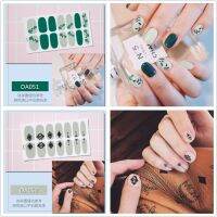 DA4 3D Nail Sticker Cartoon Gold foil Fashion DIY Waterproof Nail Art Manicure