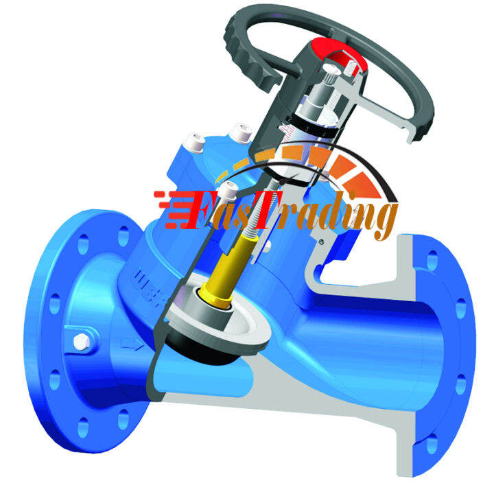 Weflo Balancing Valve 12” inch Fig. 1209 PN16 Ductile Iron Body