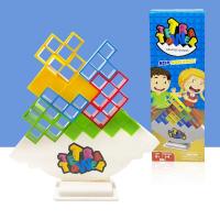 เกม Tetra Tower บล็อกซ้อน Stack Building Blocks Balance คณะกรรมการปริศนาประกอบอิฐของเล่นเพื่อการศึกษาเด็กผู้ใหญ่-Cailine