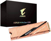 GIGABYTE AORUS NVMe Gen4 M.2 1TB PCI-Express 4.0 Interface High Performance Gaming, Full Body Copper Heat Spreader, Toshiba 3D NAND, DDR Cache Buffer, SSD GP-ASM2NE6100TTTD 1TB Heatsink SSD- GP-ASM2NE6100TTTD Heatsink