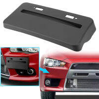 Auto Front Bumper Install License Plate Frame Relocator Base For Mitsubishi Lancer GTS EVO X 2008-2018 License Plate Bracket