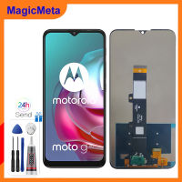 MagicMeta จอแอลซีดีไอพีเอซต้นฉบับสำหรับ Motorola Moto ชิ้นส่วนจอสัมผัสแอลซีดีของเครื่องแปลงดิจิทัล G30สำหรับหน้าจอ G30 Motorola Moto