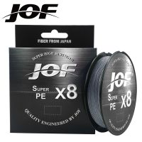 [HOT LIAXLLWISAAZH 534] JOF 500M 300M 150M หลายสี PE ถักลวด8 Strands Multifilament สายตกปลา15LB 20lb 30lb 40lb 50lb 60lb 80lb 100LBS