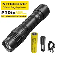 P10iX NITECORE ไฟฉายชาร์จได้4000ยูเอสบีลูเมนไฟฉายกลแฟลชปุ่มเดียวแบตเตอรี่ NL2150HPi 5000MAh