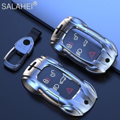 Car Remote Key Case Cover Shell Fob For Land Rover Range Rover Sport Velar Evoque Freelander2 Discovery Jaguar XF XJ XJL XE