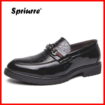 spriurre รองเท้าหนังงานออกแบบแฮนด์เมด Vintage แบรนด์แฟชั่นชายรองเท้าหนังแท้หนังบุรุษชุดพระภิกษุสงฆ์รองเท้าหนังแท้คุณภาพดีหนังวัวผู้ชายรองเท้าหนัง - ธุรกิจรองเท้า - รองเท้าทางการ - รองเท้าผู้ชาย