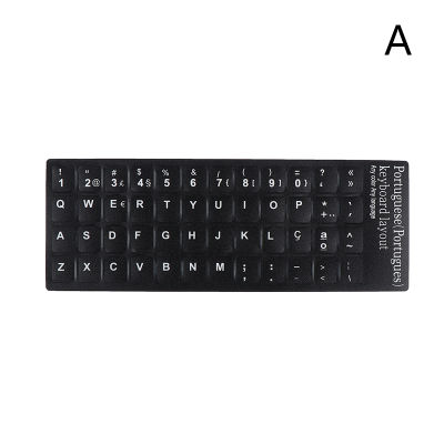 UNI 🔥Ready Stock Waterproof Laptop Keyboard Stickers Spanish/French Korean/Thai Keyboard Layout