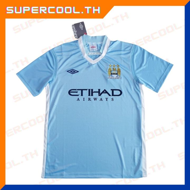 Manchester City 2011/12 Retro Home Jersey Men Adult –