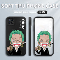 เคสโทรศัพท์ oppo a73 a72 5g Zoro Soft TPU ตัวละคร ซิลิโคนกรอบสี่เหลี่ยม ฝาหลังเรืองแสง โทรศัพท์มือถือ เคส