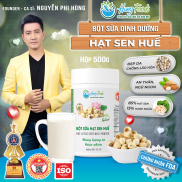 Bột Sữa Hạt Sen Huế - Hộp 500g, Cải Thiện Tâm Trí, Giấc Ngủ - Hung Foods