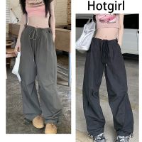 กางเกงผู้หญิง กางเกงขายาว กางเกง Hotgirl พร้อมส่งจากกทม ✨ กางกางผู้หญิง?กางเกงทำงานวินเทจสไตล์อเมริกัน กางเกงขายาวทรงหลวมแฟชั่นลำลอง กางเกงทำงาน ผญ