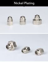 1PC PC 6-01 1/8 Female Thread PC 6-02 1/4 Female Thread to OD 6mm Air Hose Tube Quick Coupler Coupling Fitting