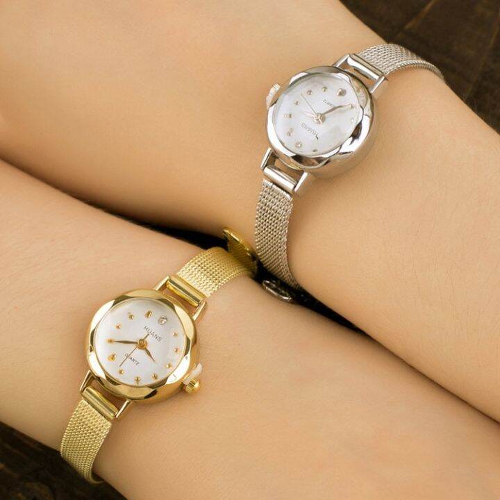 a-decent035-new-top-womenladies-gold-stings-stainless-steelwatches-relogio-feminino