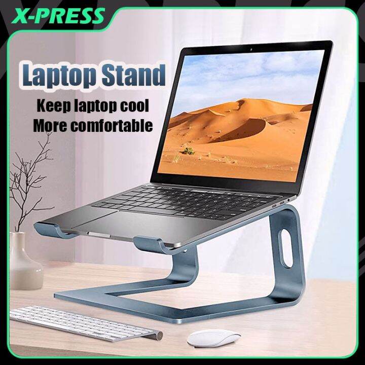 Aluminum Laptop Stand Ergonomic Laptop Desk Lift Detachable Metal Stand