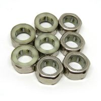 10PCS bearing HF081412 EWC0812 Outer ring octagon One way needle roller bearing 8x14x12mm Knurled Hexagon