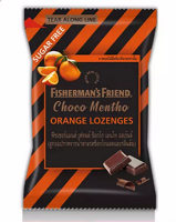 Fishermans Friend Choco Orange ฟิชเชอร์แมนส์ เฟรนด์ รสช็อกโกแลต กลิ่นส้ม 1 ซอง