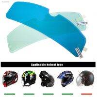 ✢☃ Universal motorcycle helmet transparent rain-proof film rain-proof transparent anti-fog stickers motorcycle racing accessories