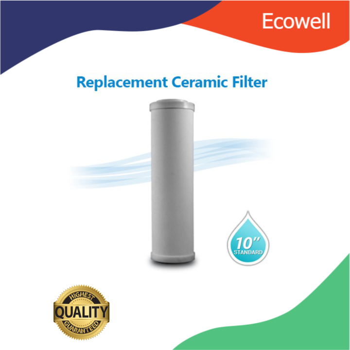 Ceramic Water Filter 10 Inch Washable Absolute Filtration Lazada PH