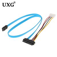 Cable SAS to SATA SFF 8482 Mini SAS 29Pin SCSI to SATA 7Pin with LP4 Molex IDE 4Pin Hard Disk Converter Cable SFF 8482 SAS Cable