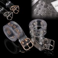 [Ready Stock]FAVORITEGOODS Fashion Punk Waist Belt Invisible Waist Strap Transparent Waistband Women Pin Buckle Wide Clear Round Square Heart