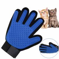 TRUE TOUCH Pet Glove C แปรงขนสัตว์เลี้ยง หวีขนหมาและขนแมว แปรงขนสุนัข