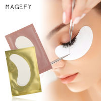 MAGEFY 1/10/50 Pcs Under Eye Pads Patches สำหรับต่อขนตา Grafting Eyelashes ขนตาปะเก็น Collagen Eye Patch