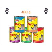 Meo มีโอ อาหารแมวกระป๋องขนาด 400 กรัม ครบทุกรส 6 ป๋อง คละได้