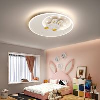 [COD] led childrens room ceiling cartoon rabbit creative girl net red boy and eye protection bedroom