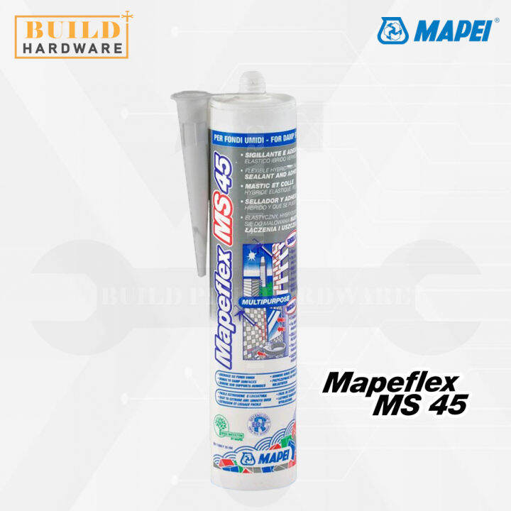 MAPEI Mapeflex MS45 MS Crystal 300ml Grey Clear Multi Purpose Hybrid ...