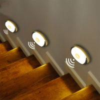 ที่ถอดออกได้ LED PIR ตู้แสง Dimmable Motion Sensor ตรวจจับอัตโนมัติไฟกลางคืนบันไดตู้เสื้อผ้าโคมไฟติดผนัง B-Attery ขับเคลื่อนห้องไฟตกแต่งห้องนอนตกแต่งบ้าน