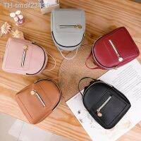 ❡™☢ 2023 Hot Fashion Leisure Shoulder Knapsack Female School Leather Small Teenage