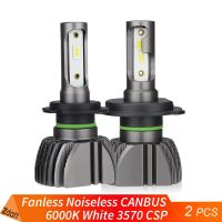 Led Headlight H4 H1 HB3 HB4 H7 Bulb 6000K 20000LM Canbus H11 H8 H9 9005 9006 Car Headlamp Fog Light Fanless Noiseless 12V CSP Bulbs  LEDs  HIDs