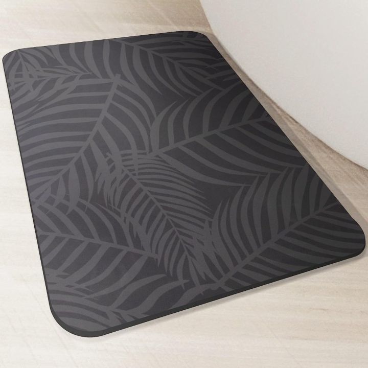 24 x 16 Diatom Mud Super Absorbent Quick-Dry Floor Mat Non-Slip Bath Mat