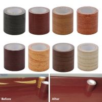 5M/Roll Wood Grain Repair Adhensive Duct Tape Floor Renovation Skirting Sticker Decoration