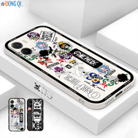 DongQi เคสแฟชั่นสำหรับ iPhone 14 Pro Max 11 12 13 iPhone 6 6S 7 8 Plus iPhone Xs Max XR SE 2020เคสโทรศัพท์ซิลิโคนนิ่มราชาโจรสลัดลายอนิเมะสุดเท่ห์