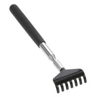 Telescopic Back Scratcher Scratching Backscratcher Massager Metal with Carrying