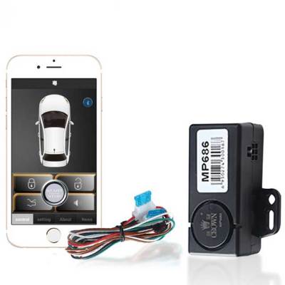 Universal Smart Key Central Locking Door Lock SmartPhone APP Auto Remote Keyless System Passive Trunk Car Alarm System MP686B