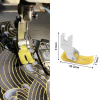 2 ชิ้น MT-18 จักรเย็บผ้าอุตสาหกรรมไม่ติดหนังพลาสติก Presser เท้าสำหรับอุปกรณ์เย็บผ้า-jearzhar43262