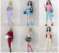 Clothes set / 2023 new mix style summer wear shirt coat top short skirt suit outfit for 30cm Xinyi FR ST Barbie Doll accessories Electrical Connectors