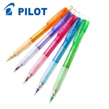 Pilot H125 Progrex Mechanical Pencils 0.5mm Assorted Colors 12 Pcs Pack