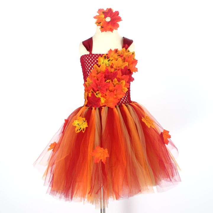 autumn-fairy-girls-tutu-dress-kids-maple-leaves-tulle-dress-with-headband-children-flower-dresses-for-halloween-christmas