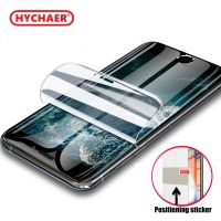 （A New sale）4Pcs 9H HD ฟิล์ม Hydrogel ฟิล์มสำหรับ LG G8X G8S G8 ThinQ G7 Fit G6ป้องกันหน้าจอสำหรับ LG V50S V50 V40 V30 Plus V20 V10