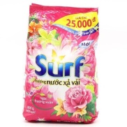 Bột giặt Surf hương nước xả vải 380g 800g