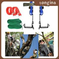 Tongina หนามปีนต้นไม้สำหรับการอยู่รอดในป่าอุปกรณ์สำหรับการตั้งแคมป์ปีนต้นไม้