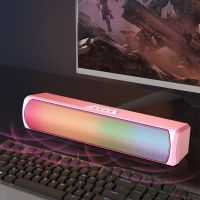 Portable Powerful Bluetooth Speakers Caixa De Som Bluetooth Soundbar For PC Mobile Phone HIFI Music Gamer Player