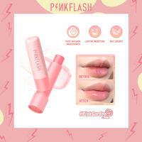 PINKFLASH #PinkGarden Plant Oil-Based Moist Lip Balm Lip Care Deep Hydration 4 ส่วนผสมจากธรรมชาติ ซ่อมแซม บำรุง ลดเลือนริ้วรอย